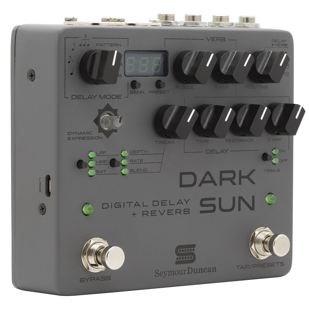 Seymour Duncan Mark Holcomb Signature Dark Sun Delay + Reverb Pedal