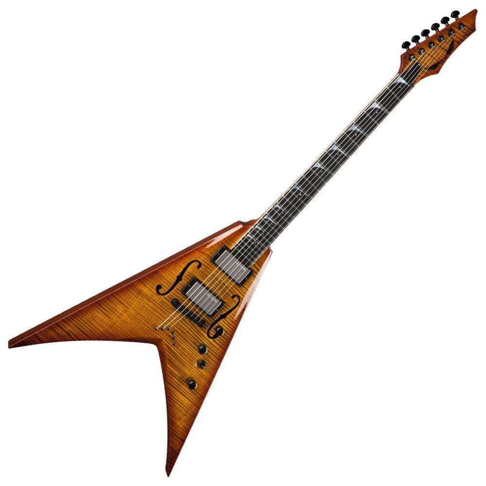Dean Guitars Stradi VMNT Dave Mustaine Limited Edition Electric Guitar (Vintage Burst) #26 of 50