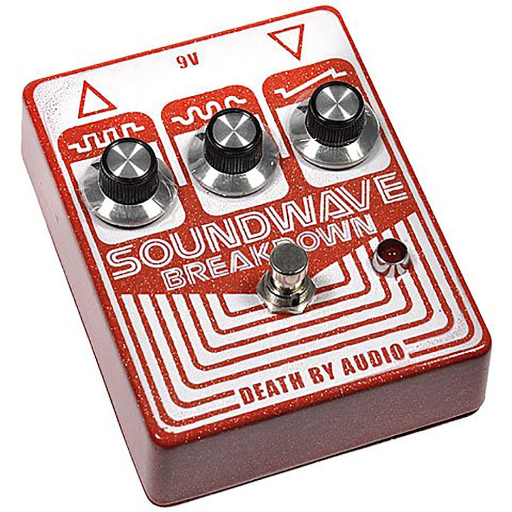 Death by Audio Soundwave Breakdown Fuzz / Distortion Guitar Effects Pedal (Open Box)