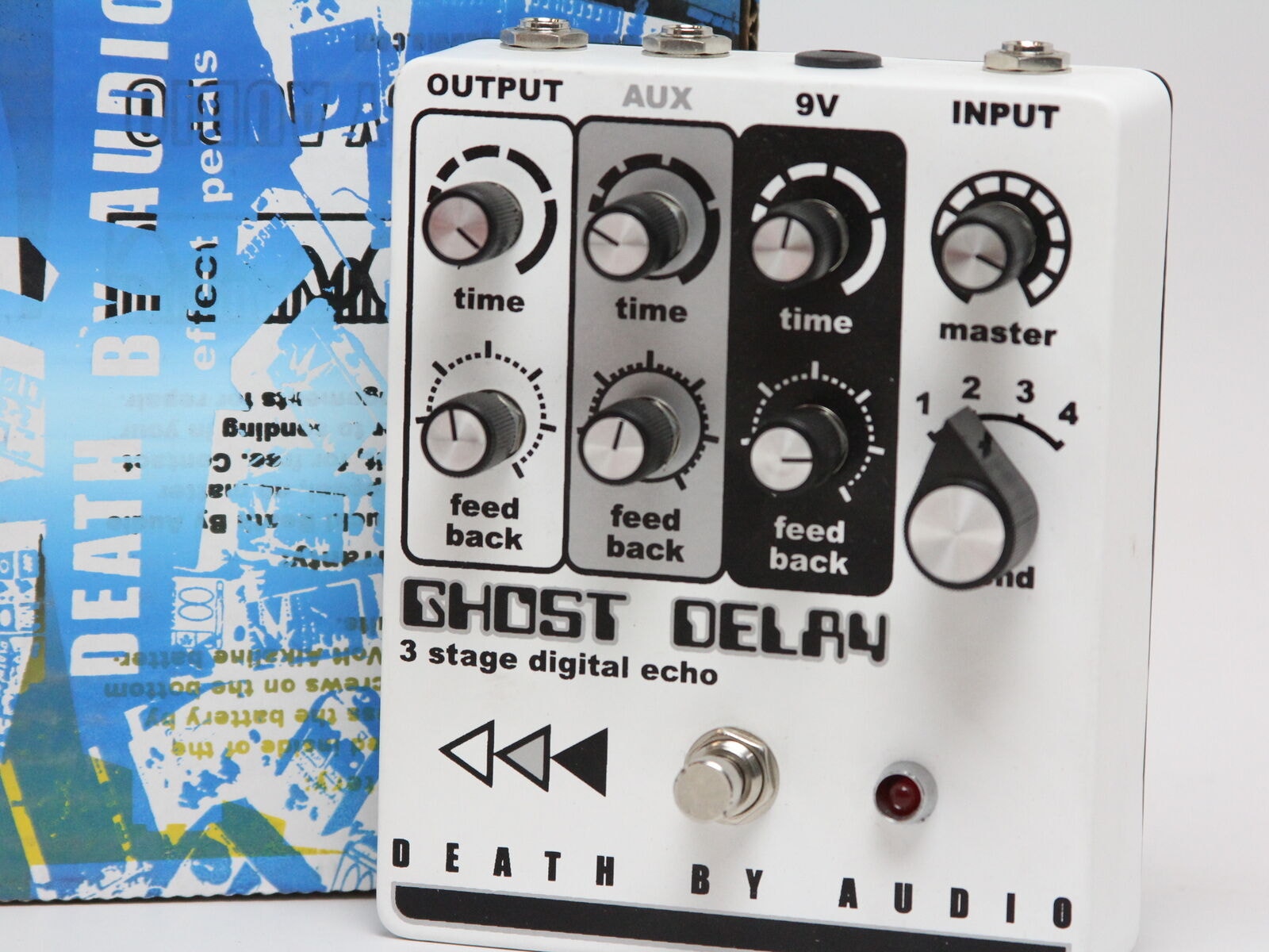 Death by Audio Ghost Delay Digital Dealy Guitar Effects Pedal (Open Box)