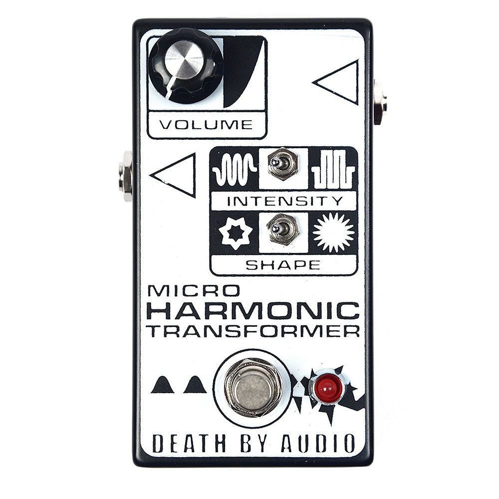 Death by Audio Micro Harmonic Transformer Fuzz Guitar Effects Pedal (Open Box)