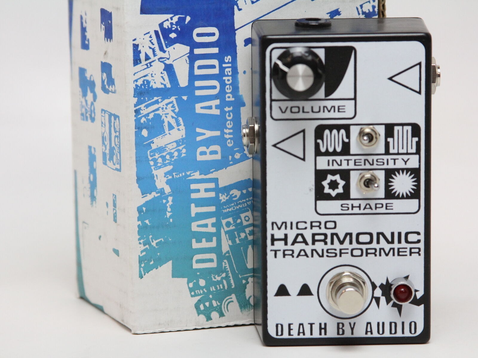 Death by Audio Micro Harmonic Transformer Fuzz Guitar Effects Pedal (Open Box)