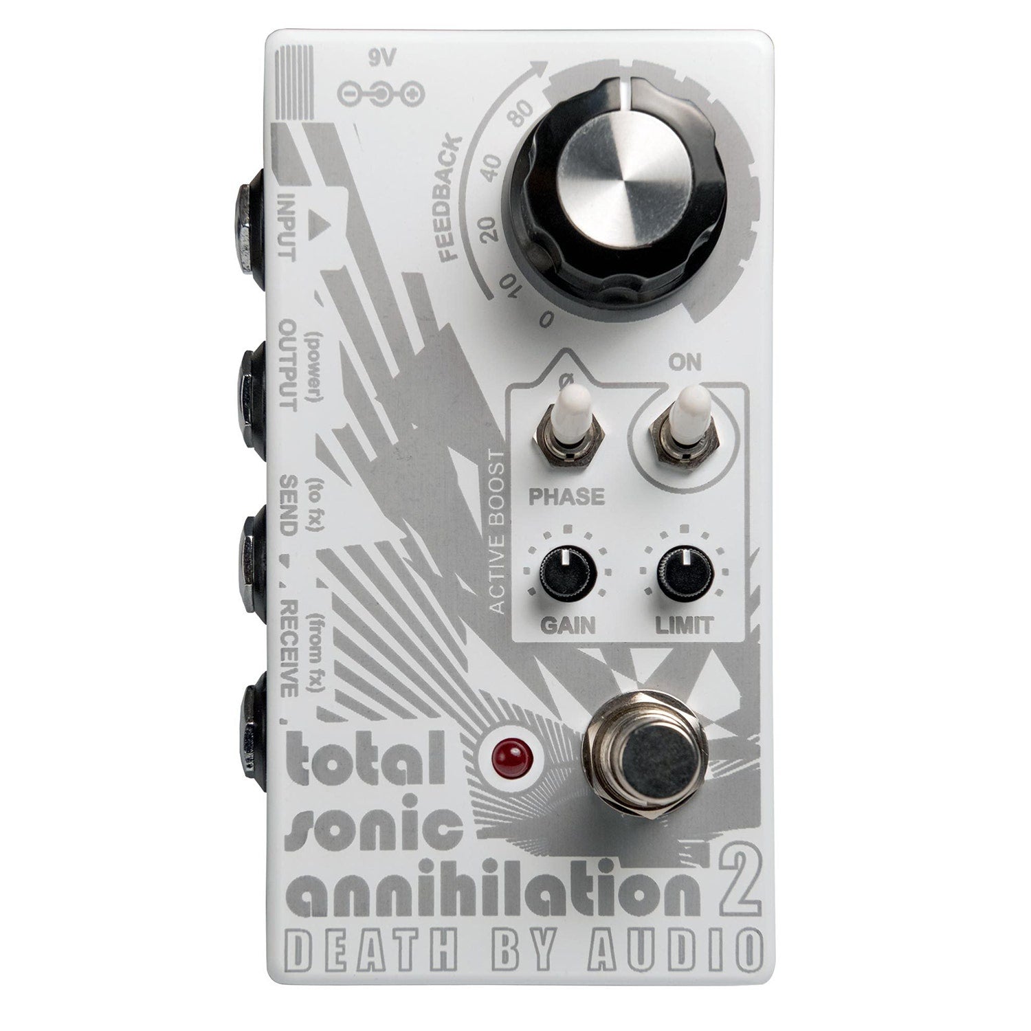 Death by Audio Total Sonic Annihilation 2 Feedback Looper Pedal