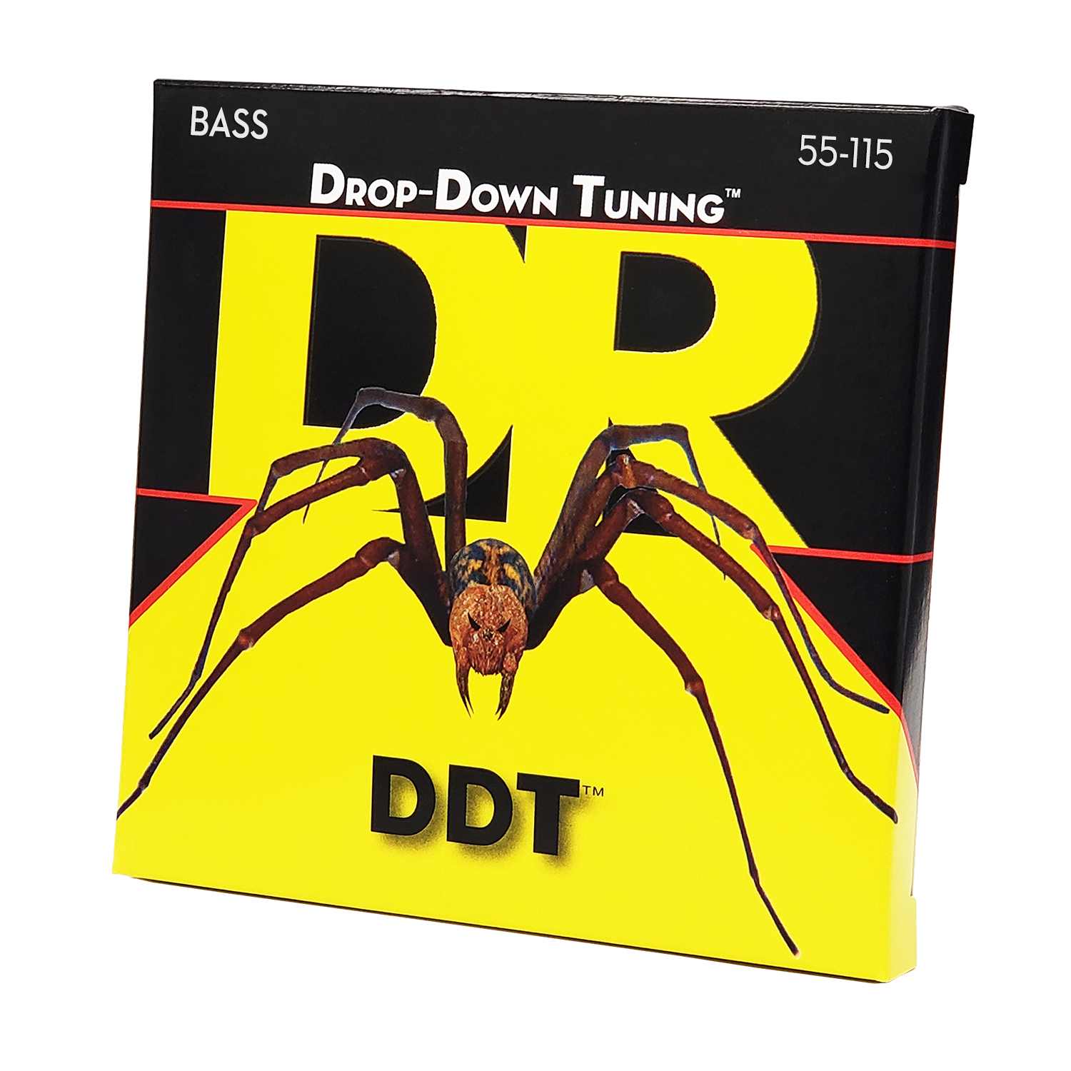 DR Strings DDT Drop Down Tuning Bass Strings: Extra Heavy 55-115