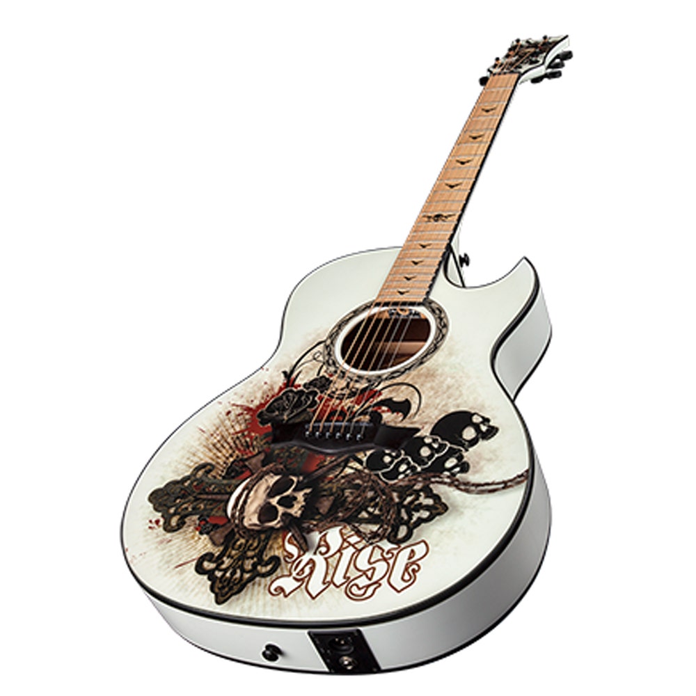 Dean EX RES Exhibition with Aphex Acoustic-Electric Guitar - Resurrection Graphic