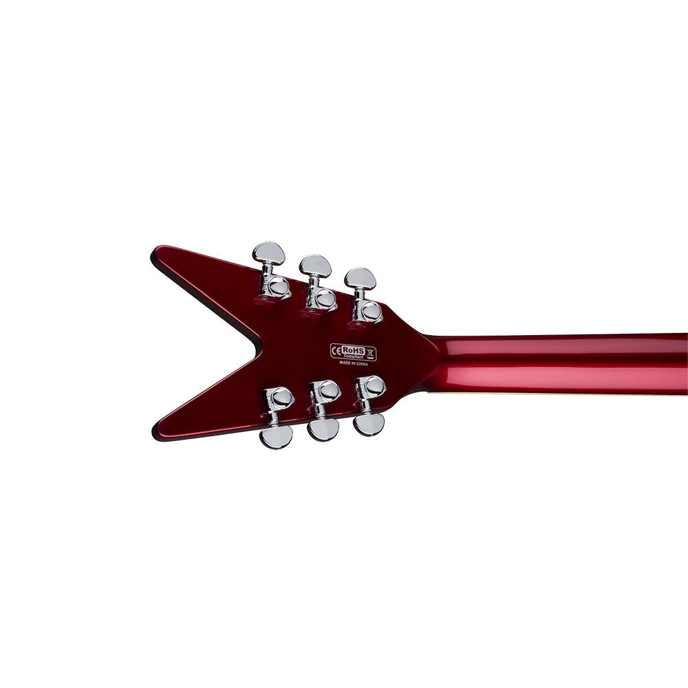 Dean ML 79 Standard Electric Guitar with Half Pickguard - Metallic Red