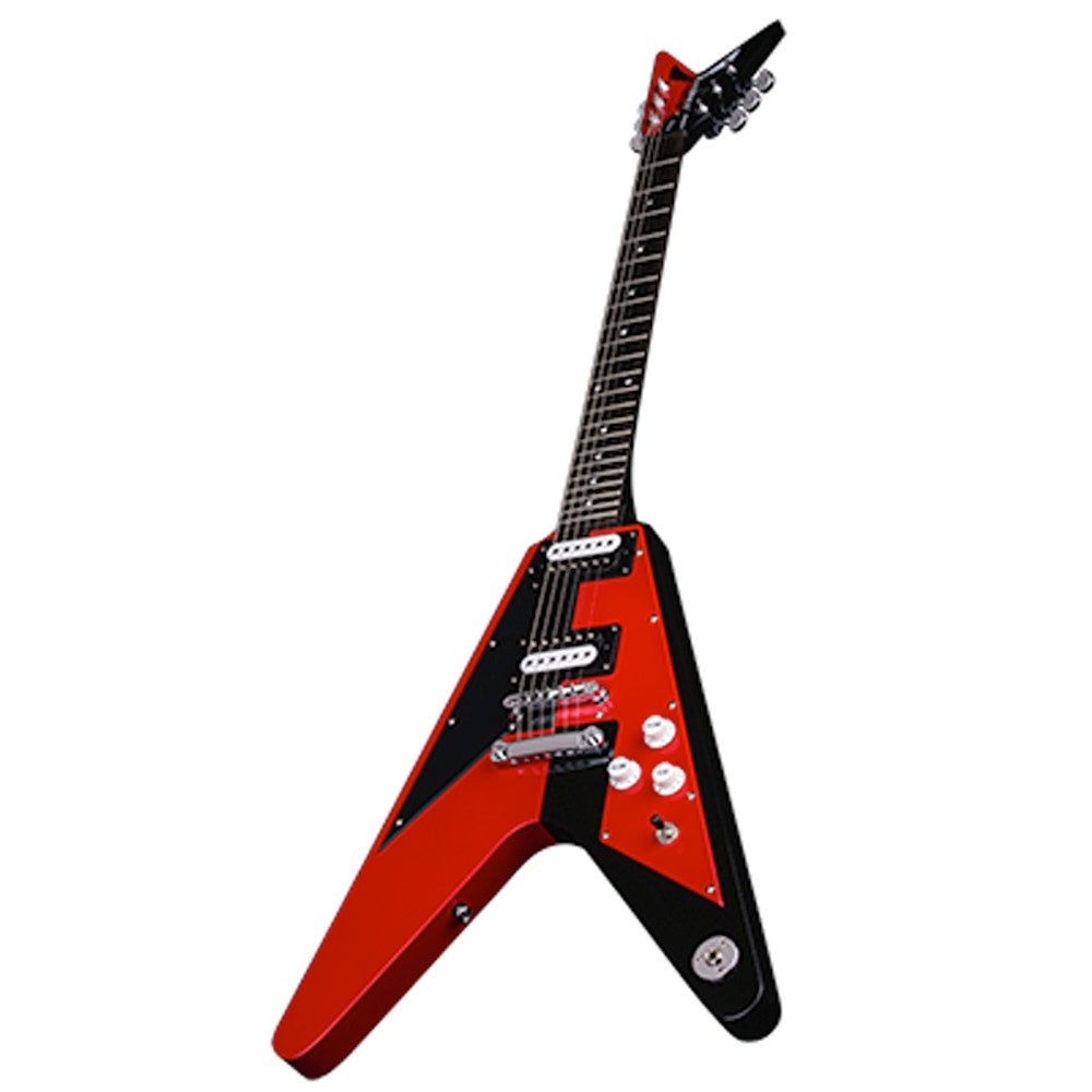 Dean Michael Schenker Signature Retro Electric Guitar in Red/Black