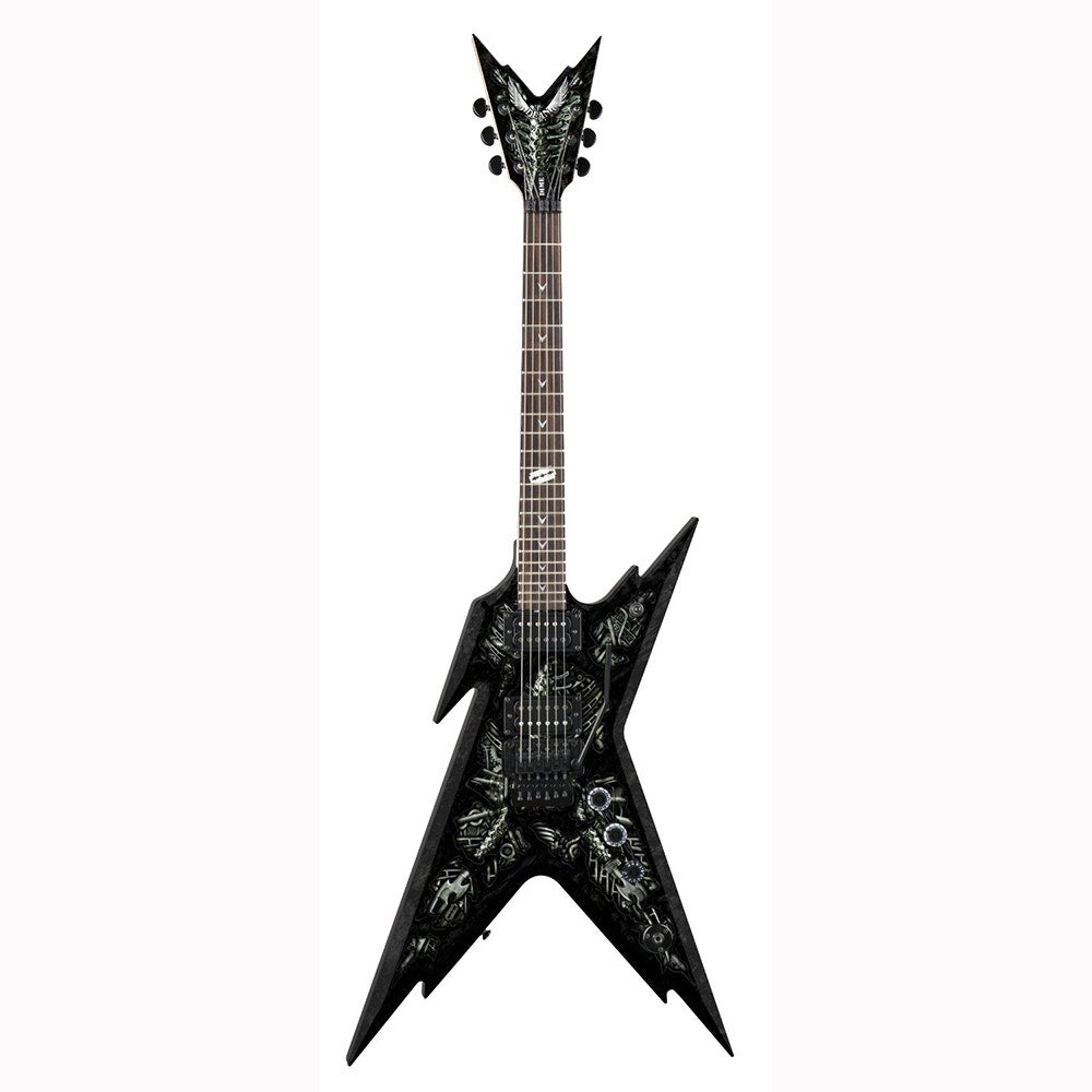Dean Guitars Razorback Dimebag Floyd Bio Mech Electric Guitar with Case