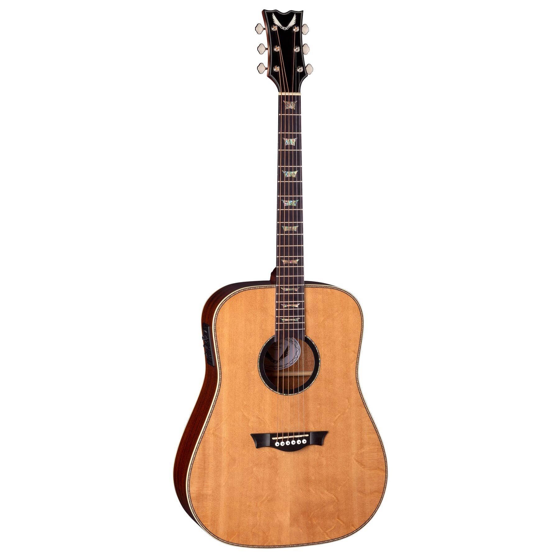 Dean St Augustine Elite Dreadnought Acoustic Electric Guitar, Solid Spruce Top