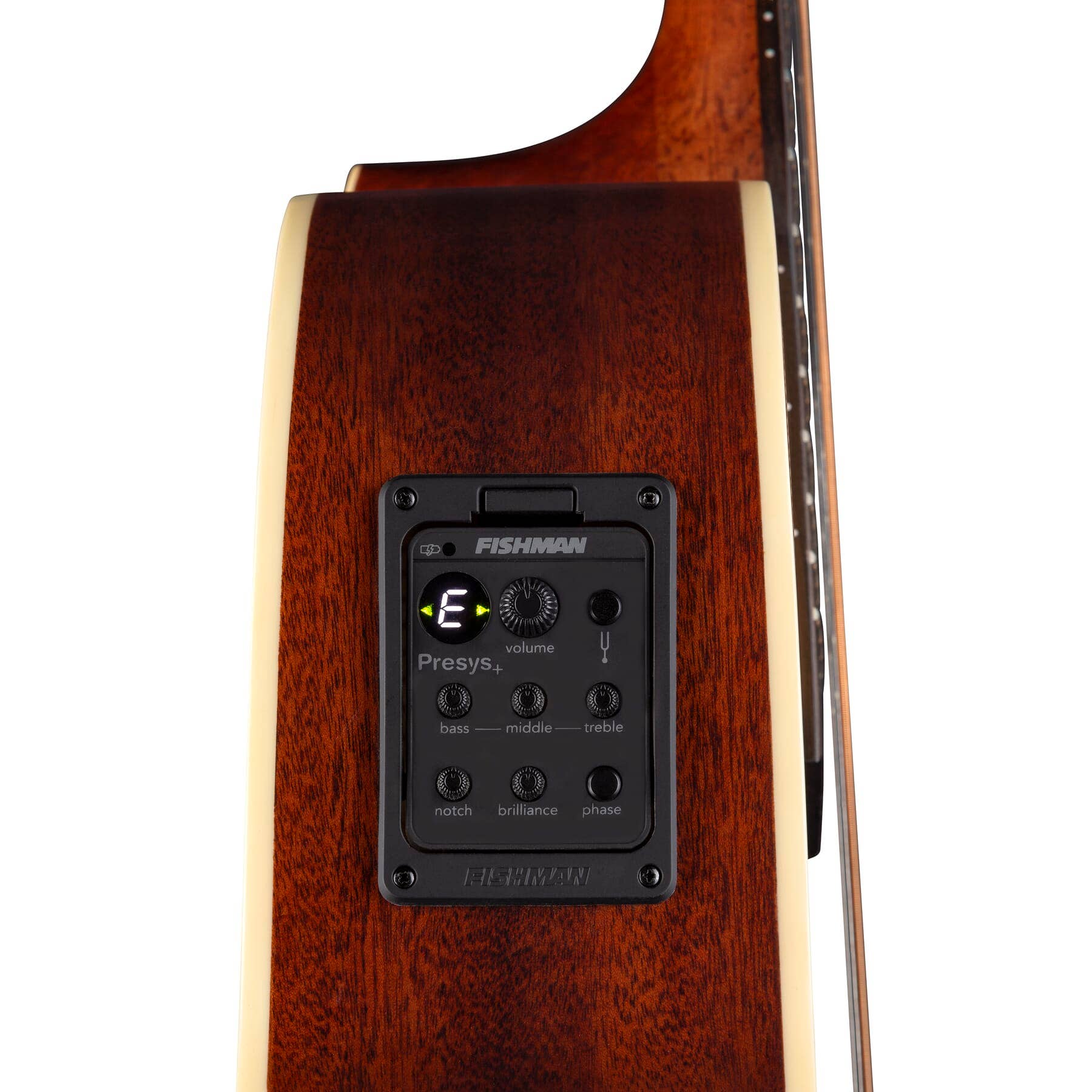 Dean St Augustine Elite Parlor Acoustic Electric Guitar, Solid Spruce Top