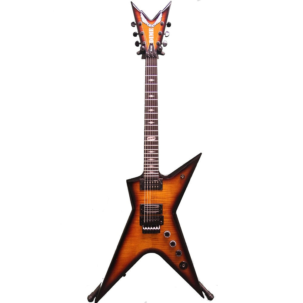 Dean Stealth Floyd FM Electric Guitar in Transparent Brazilia with Case