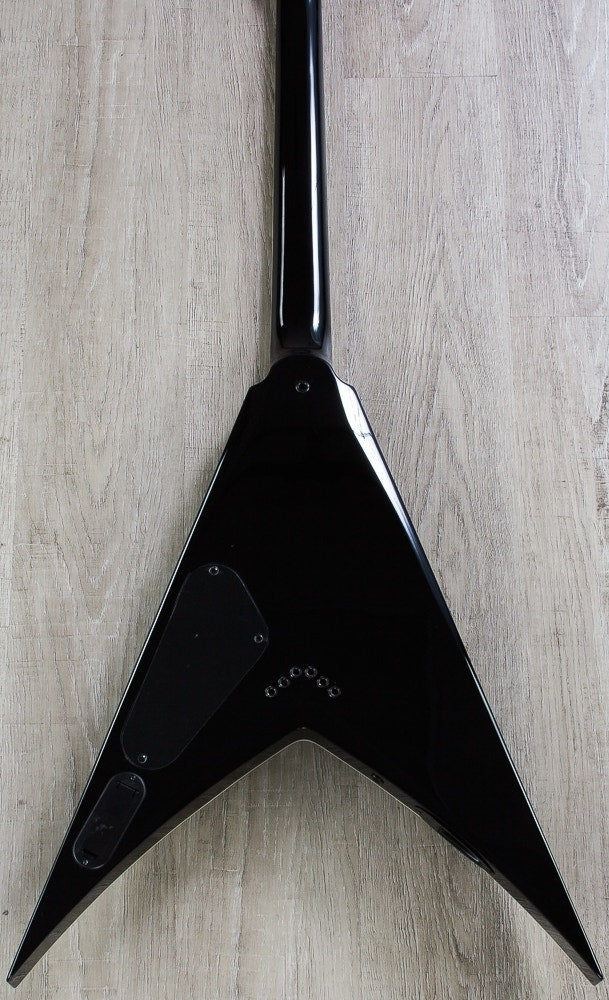 Dean STRADIVMNT CBK V Dave Mustaine StradiVMNT Electric Guitar with Case - Classic Black (Open Box)