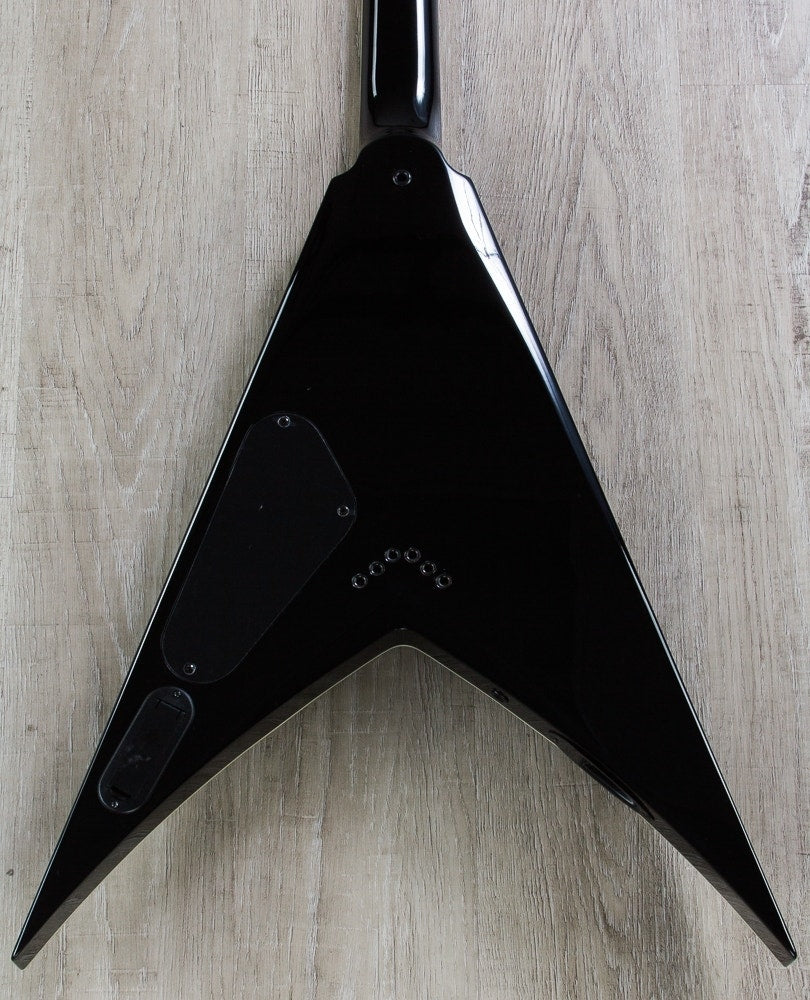 Dean STRADIVMNT CBK V Dave Mustaine StradiVMNT Electric Guitar with Case - Classic Black (Open Box)