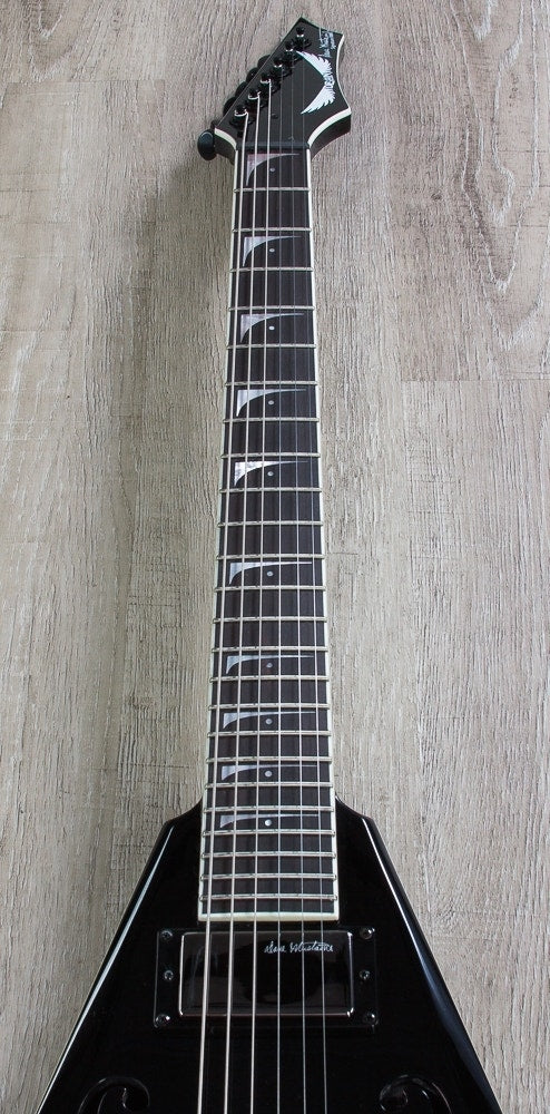 Dean STRADIVMNT CBK V Dave Mustaine StradiVMNT Electric Guitar with Case - Classic Black (Open Box)