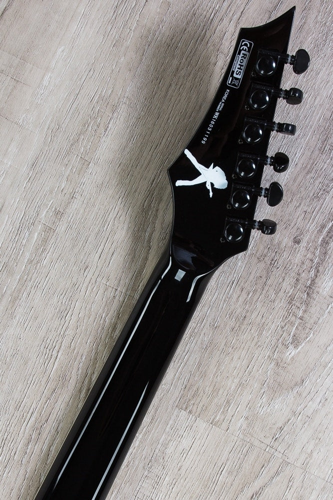 Dean STRADIVMNT CBK V Dave Mustaine StradiVMNT Electric Guitar with Case - Classic Black (Open Box)