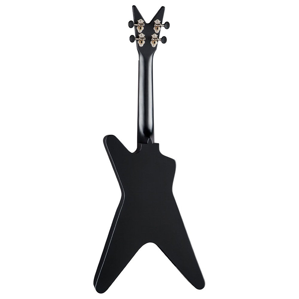 Dean UKE ML BKS ML Concert Ukulele in Satin Black with Gig Bag