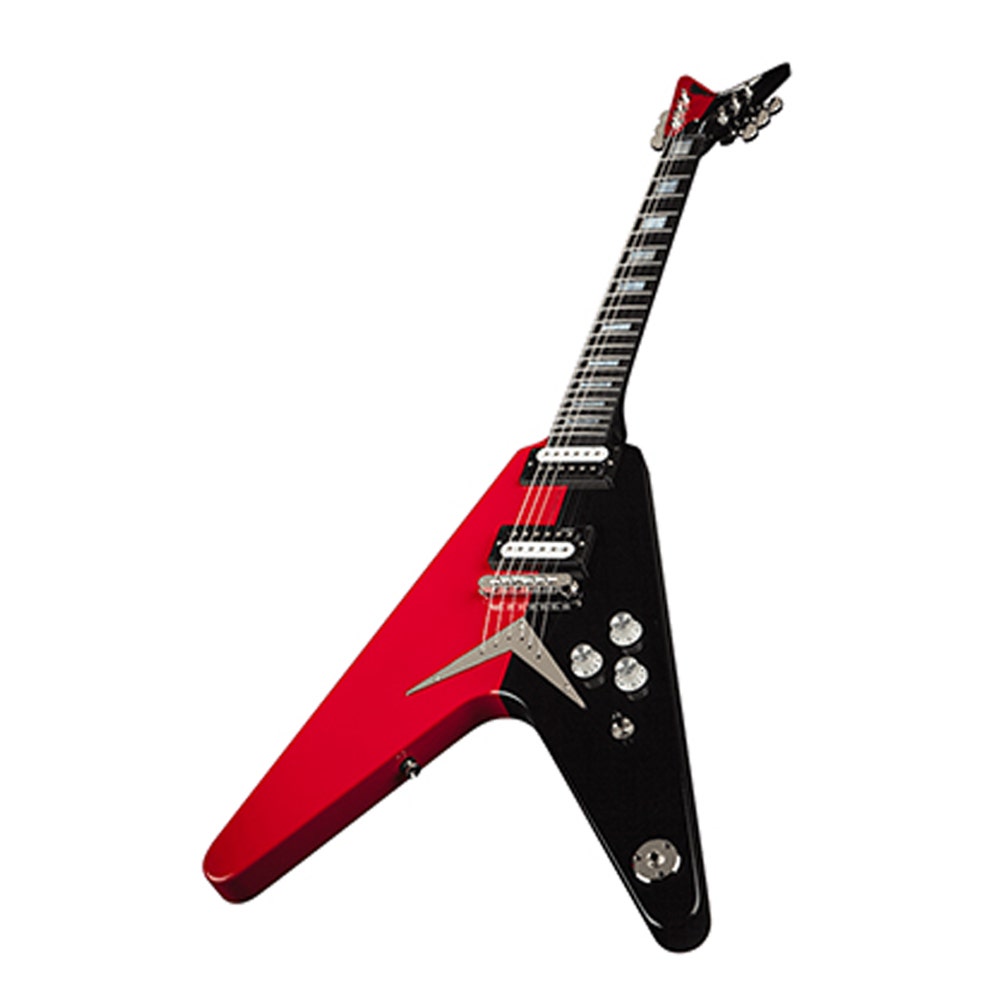 Dean US151256 USA Michael Schenker Limited Edition Electric Guitar (29/50) with Deluxe Hard Case - Red/Black