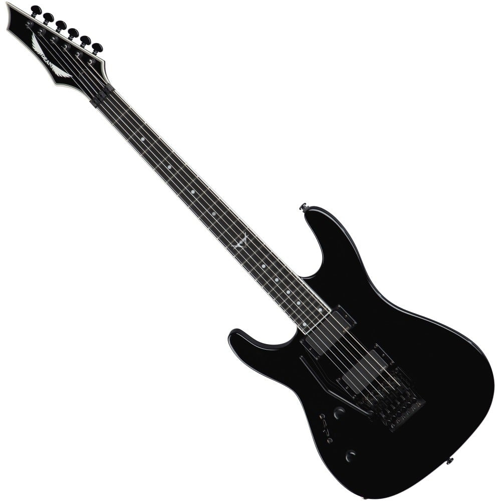 Dean C550F CBK Custom 550 Floyd Electric Guitar Floyd Rose Bridge Classic Black LEFT-HANDED