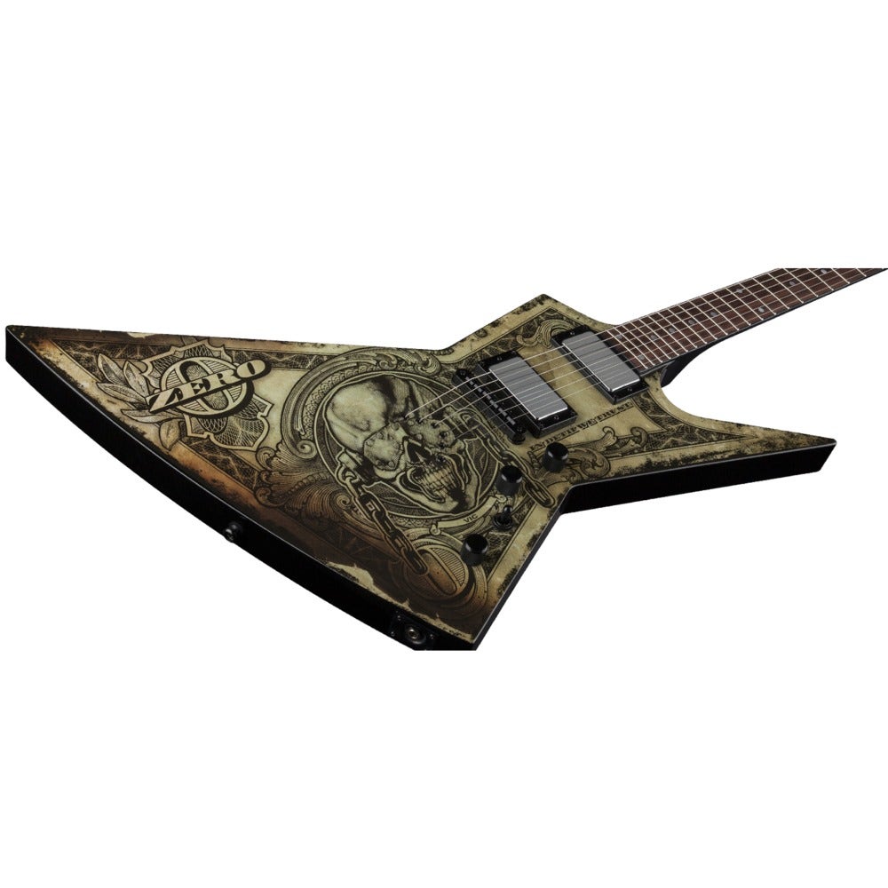 Dean Guitars Zero Dave Mustaine Signature Series In Deth We Trust Electric Guitar Graphic Finish
