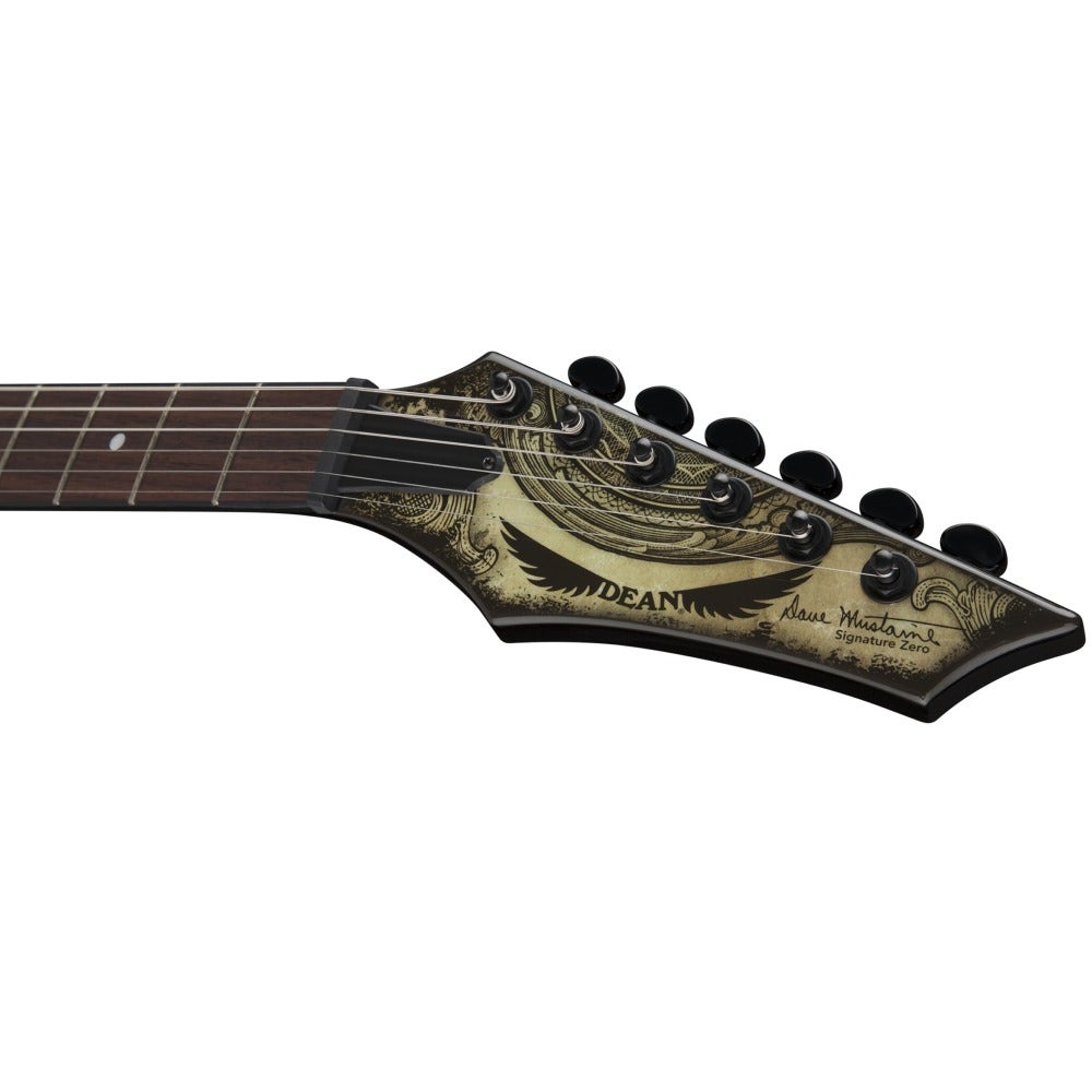 Dean Guitars Zero Dave Mustaine Signature Series In Deth We Trust Electric Guitar Graphic Finish