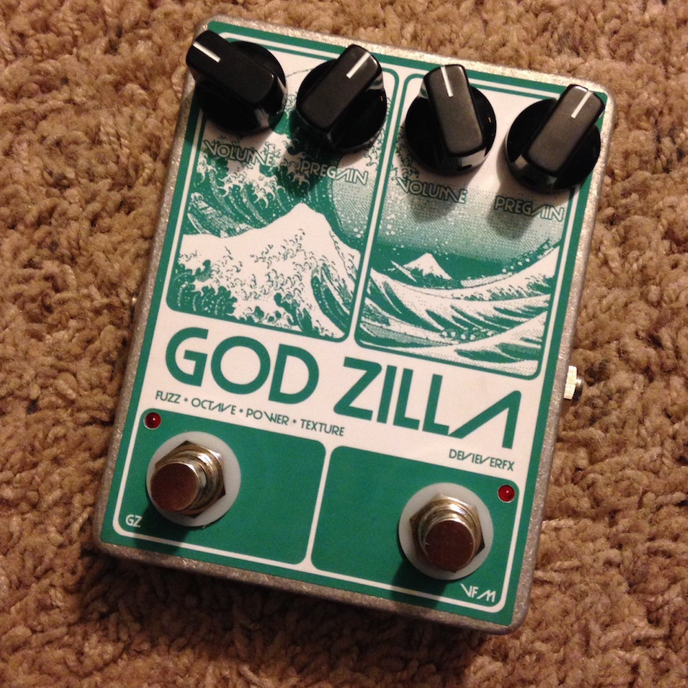 Devi Ever FX GZA God Zilla Dual Mode Fuzz Guitar Effect Pedal