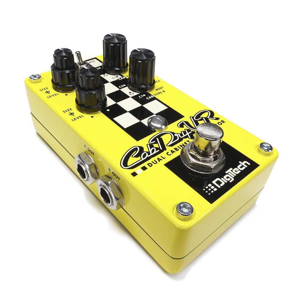 DigiTech CabDryVR Dual Rotary Speaker Sim Cabinet Emulator Guitar Effects Pedal (Open Box)