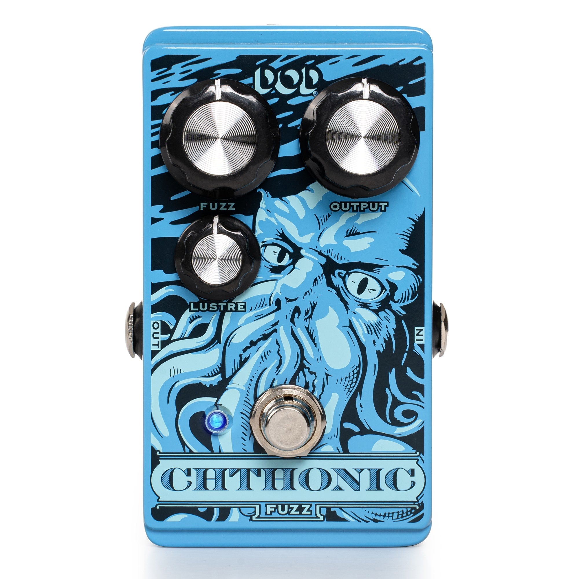 DigiTech DOD Chthonic Fuzz Guitar Effect Pedal with 2N2222 Transistor Clipping