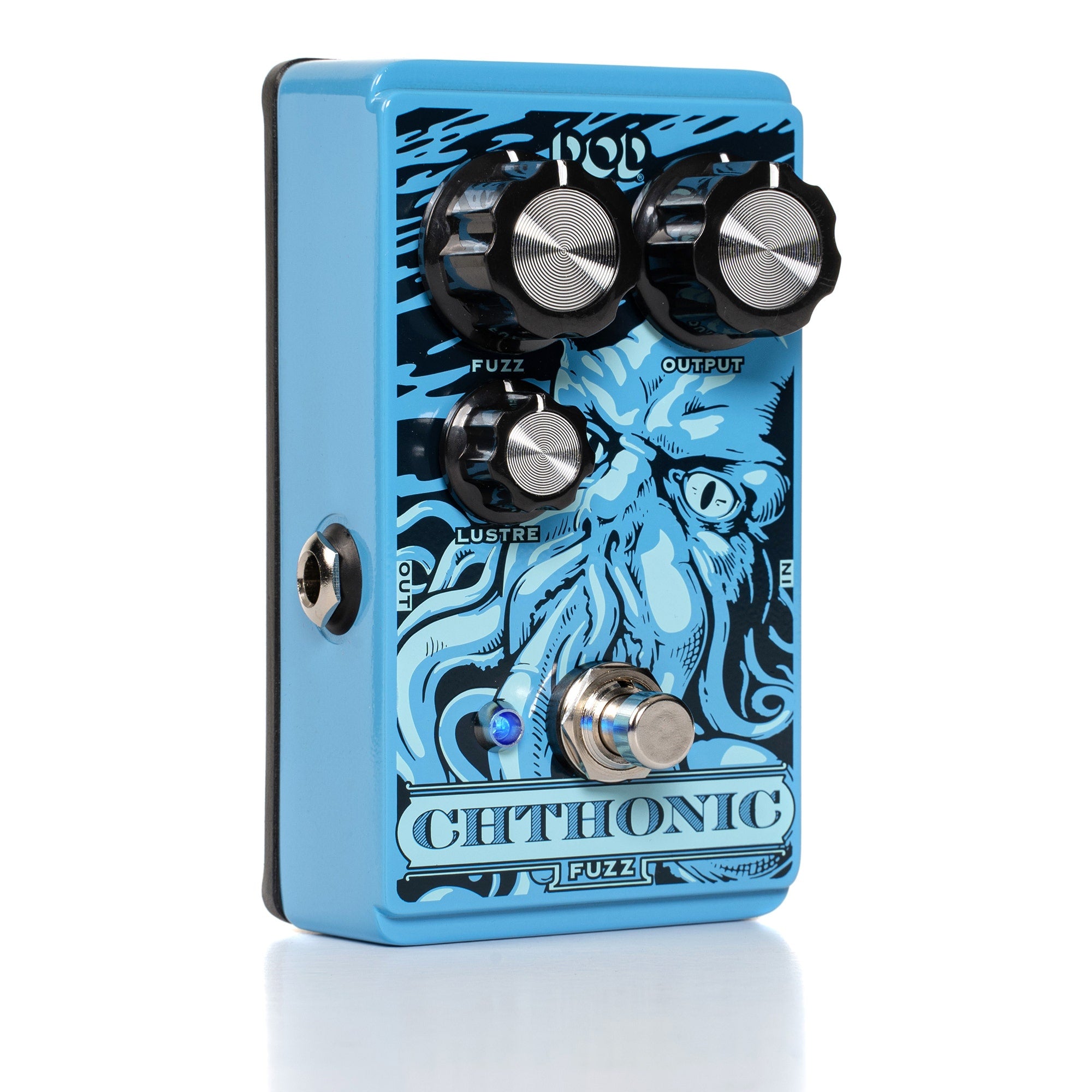 DigiTech DOD Chthonic Fuzz Guitar Effect Pedal with 2N2222 Transistor Clipping