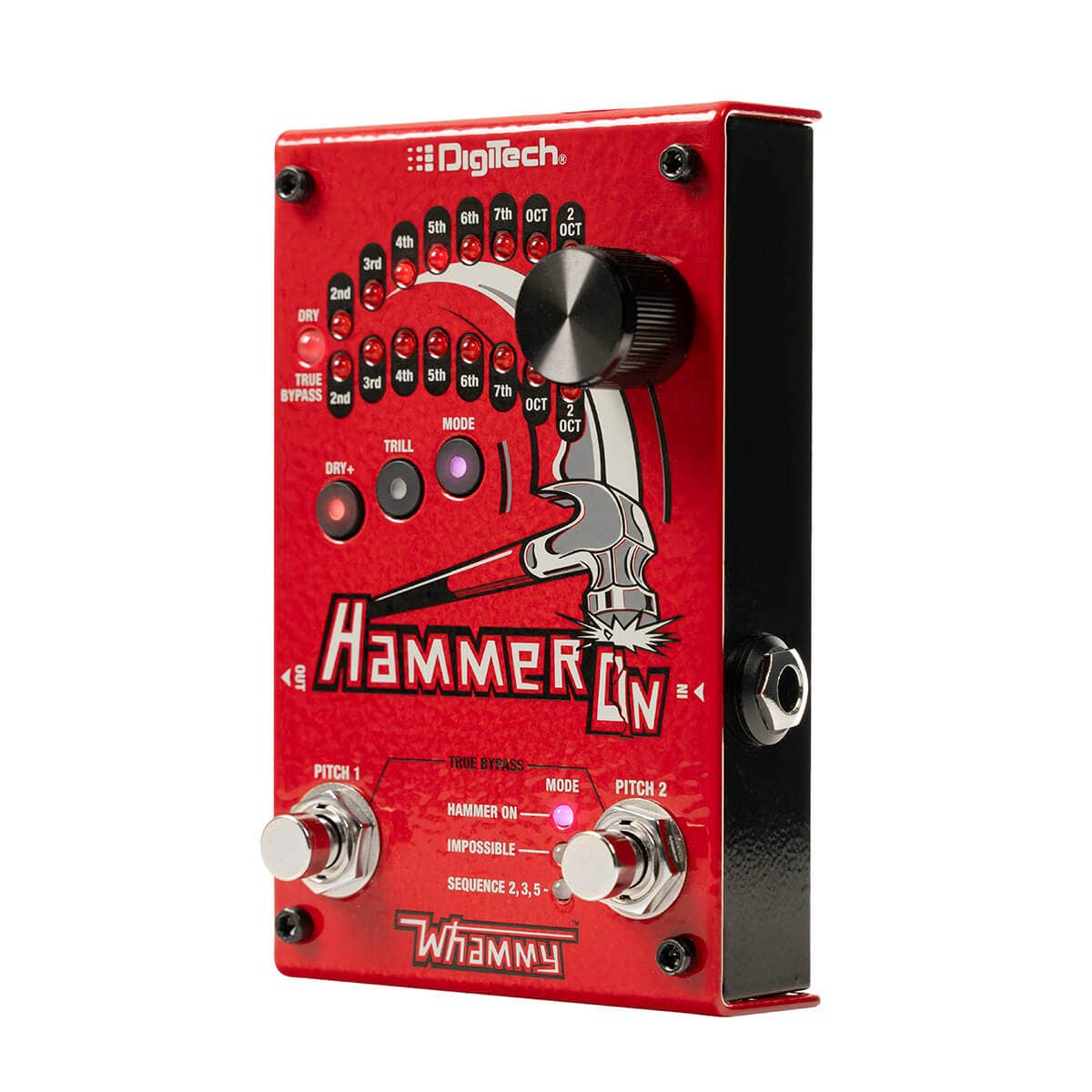 DigiTech HammerOn 7-Mode Pitch Jump, Pitch Shifter & Harmony Guitar Effect Pedal