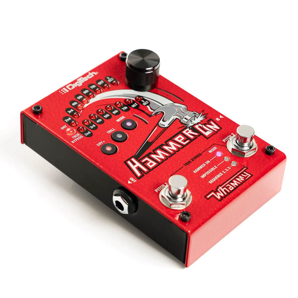 DigiTech HammerOn 7-Mode Pitch Jump, Pitch Shifter & Harmony Guitar Effect Pedal