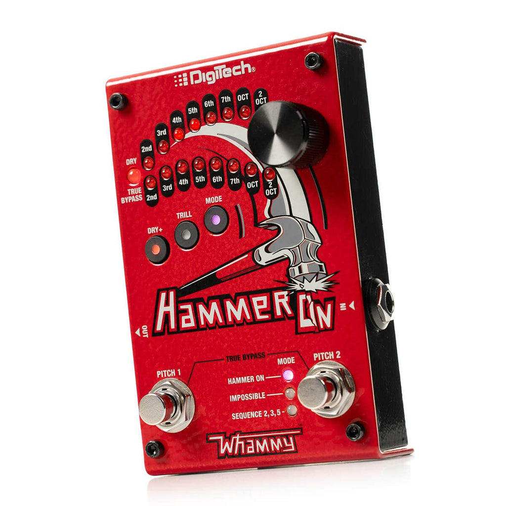 DigiTech HammerOn 7-Mode Pitch Jump, Pitch Shifter & Harmony Guitar Effect Pedal