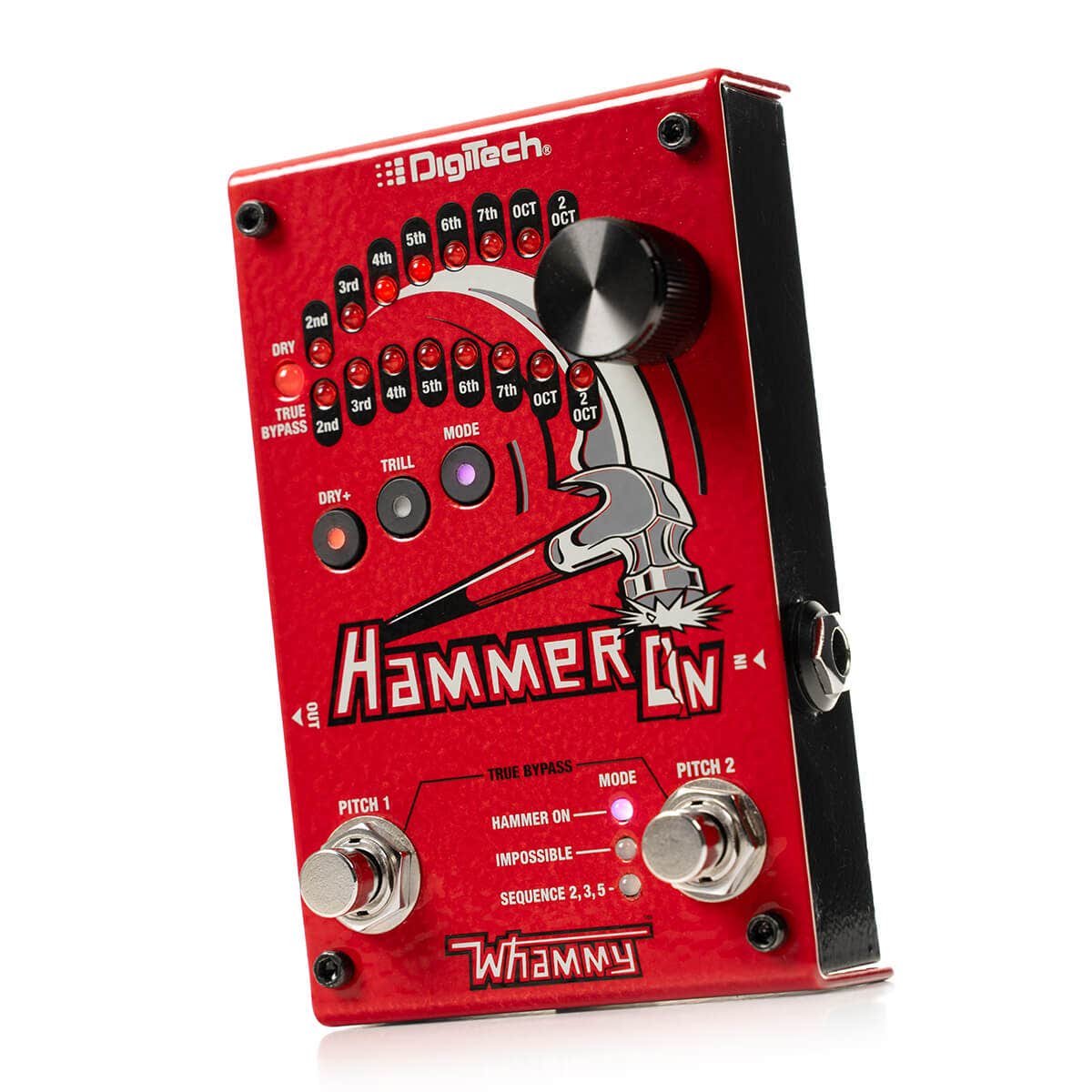 DigiTech HammerOn 7-Mode Pitch Jump, Pitch Shifter & Harmony Guitar Effect Pedal