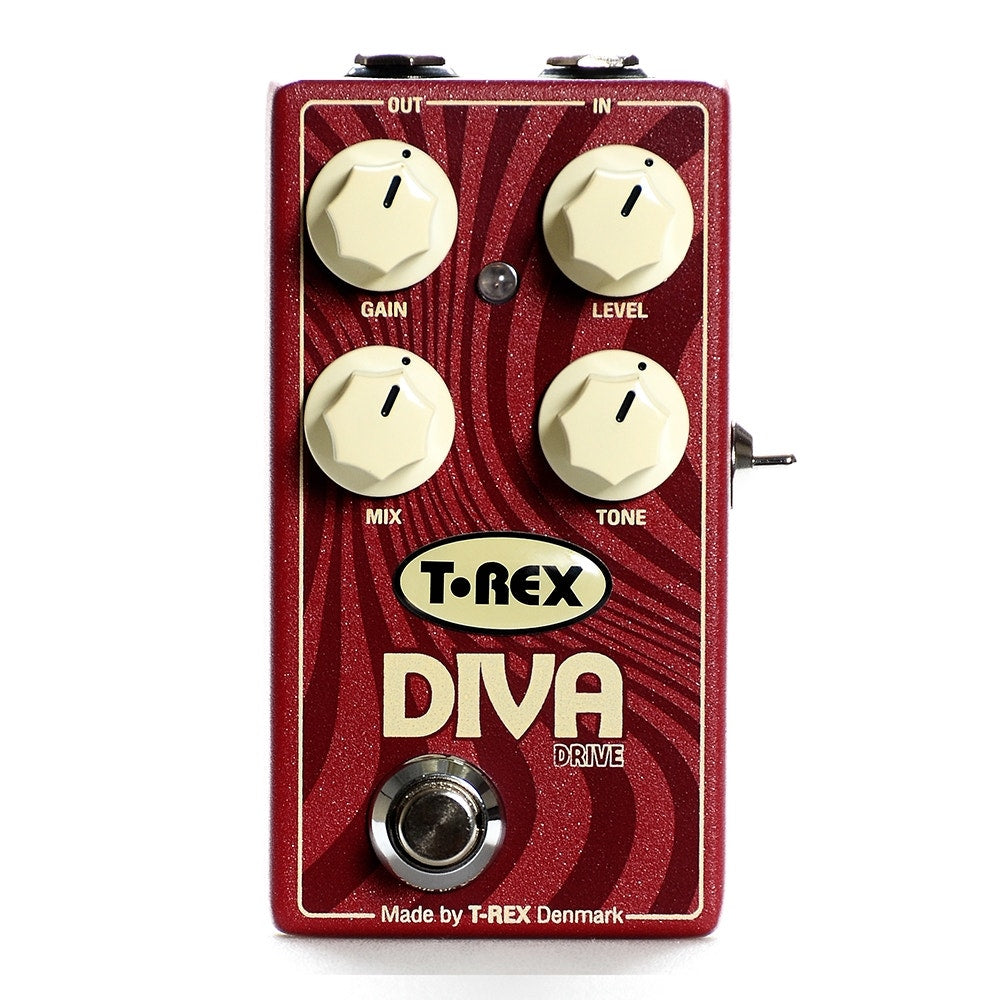 T-Rex Engineering Diva Drive Overdrive Guitar Effects Pedal