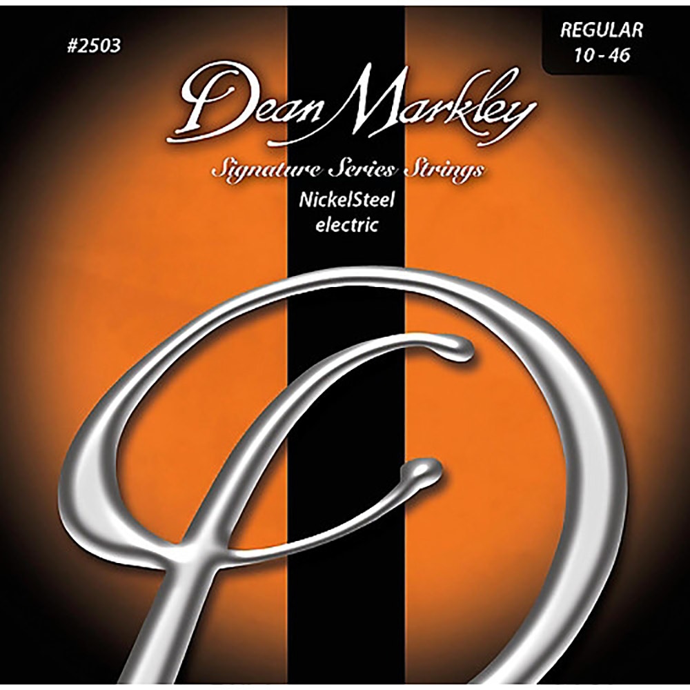 Dean Markley 2503 Nickel Steel Electric Guitar Strings, Regular (10-46)
