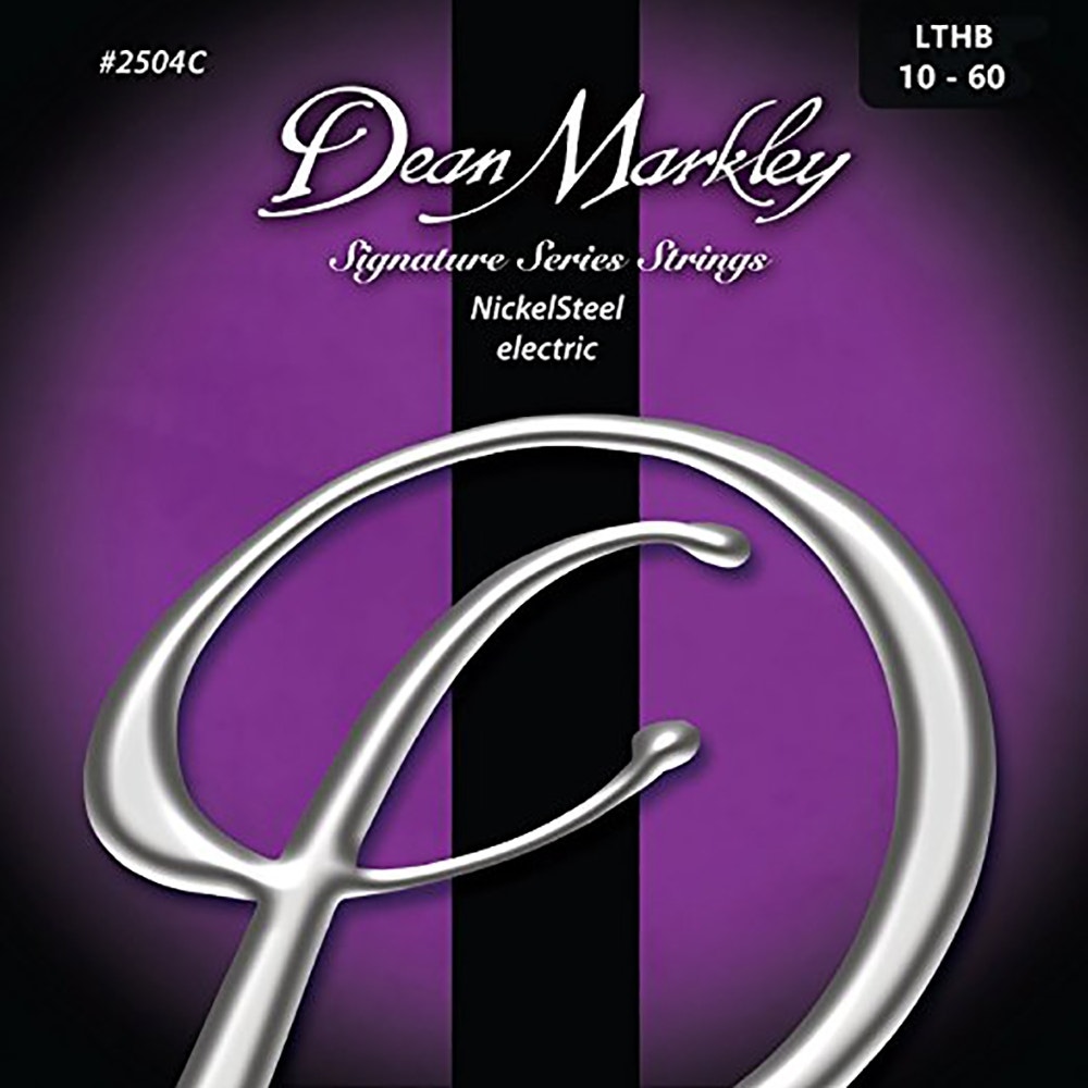 Dean Markley 2504C NickelSteel 7-String Electric Guitar Strings, Light Top/Heavy Bottom (10-60)