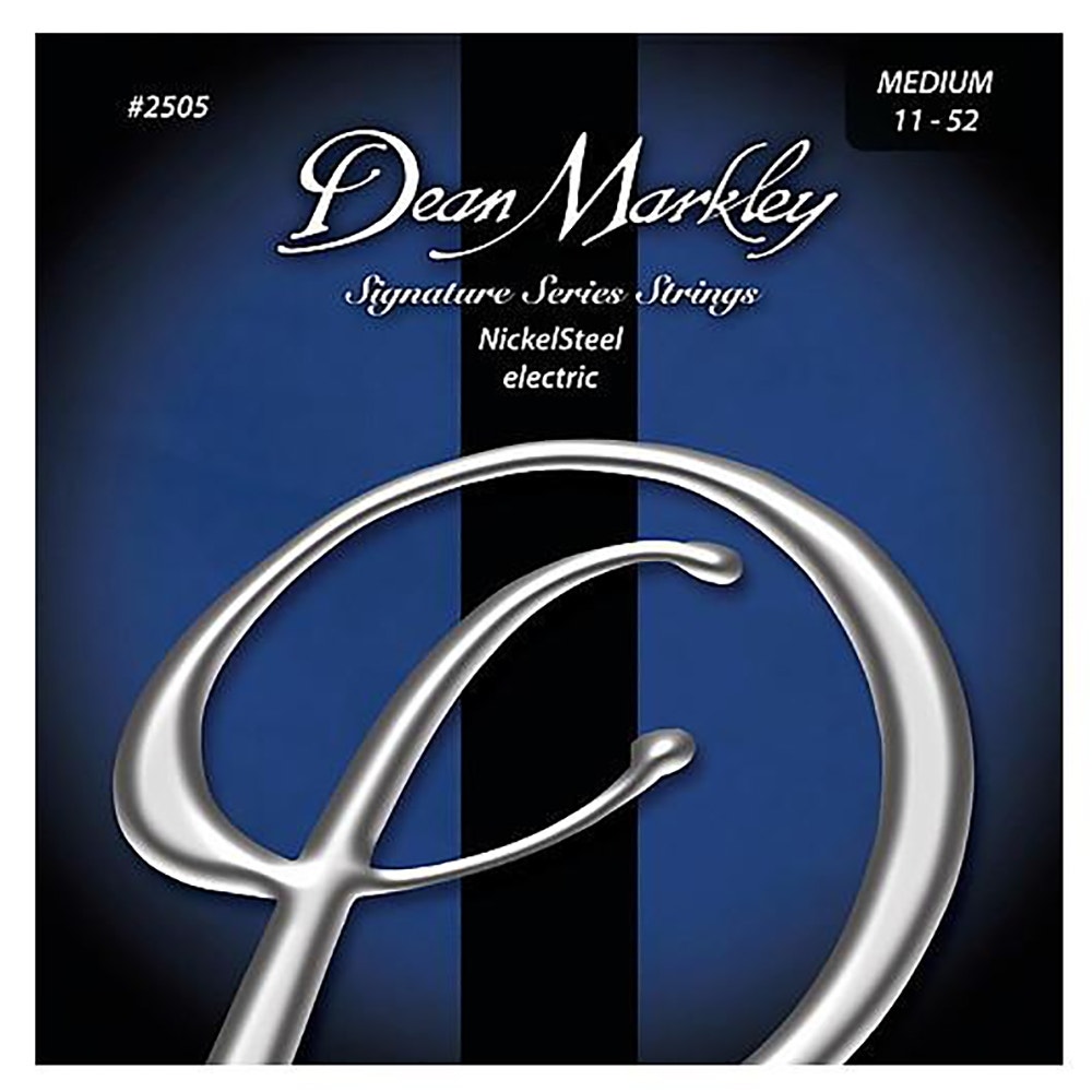 Dean Markley 2505 NickelSteel Electric Guitar Strings, Medium (11-52)