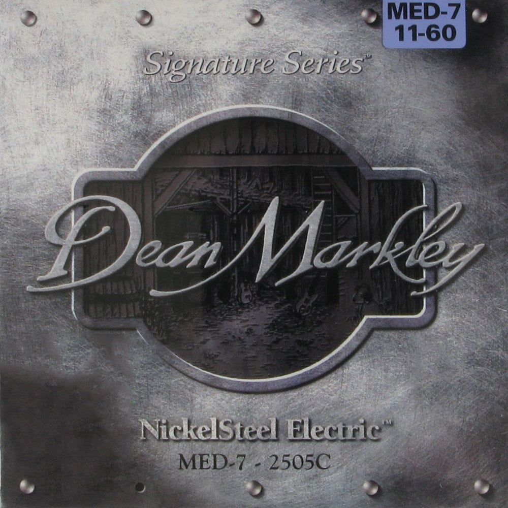 Dean Markley 2505C NickelSteel 7-String Electric Guitar Strings, Medium (11-60)