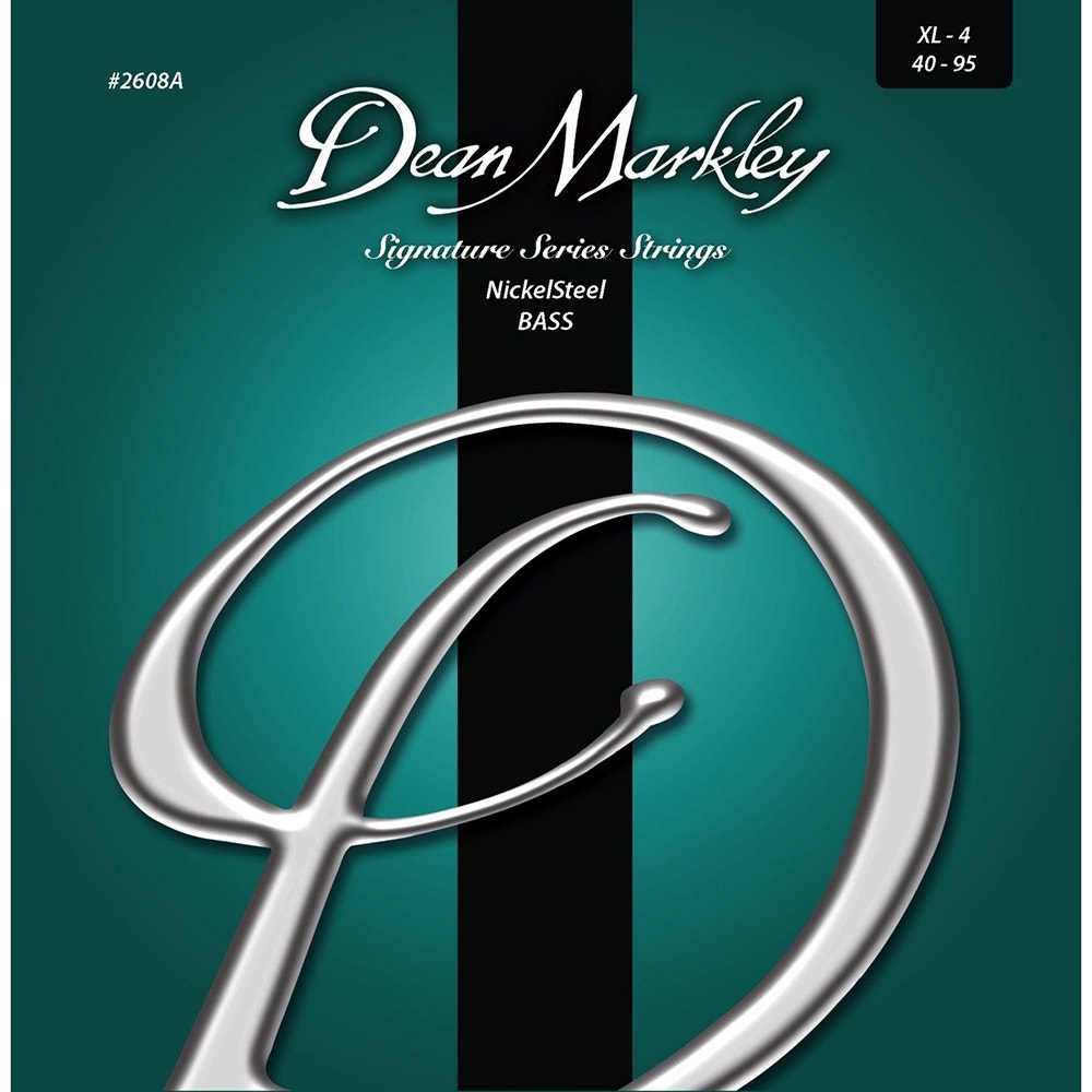 Dean Markley 2608A Signature Series Bass Guitar Strings, Extra Light, 4 String, 40-95