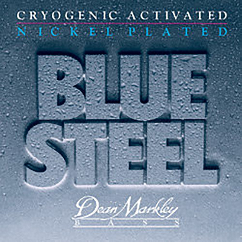 2-Pack of Dean Markley 2674A Blue Steel NPS Bass Strings, Medium Light (45-105)