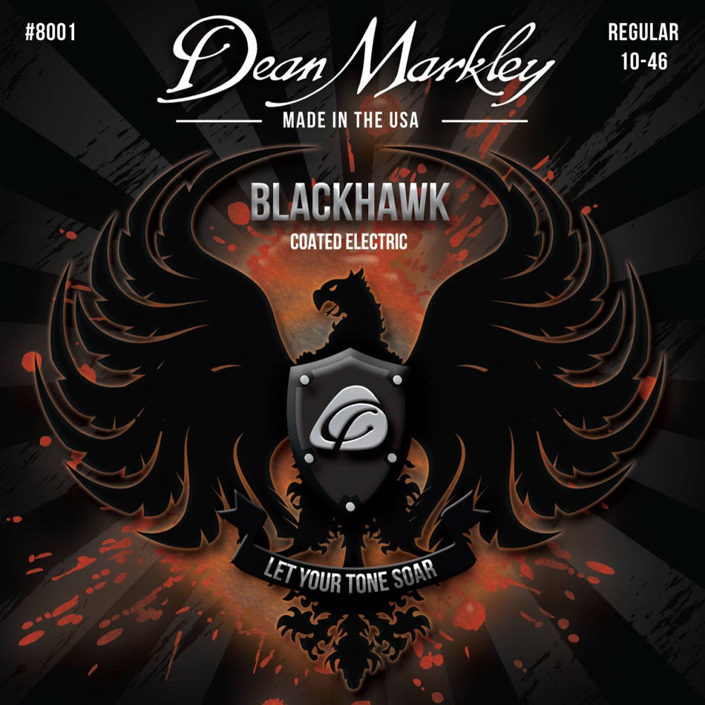 Dean Markley Blackhawk Series Coated Electric Strings, Regular (10-46)
