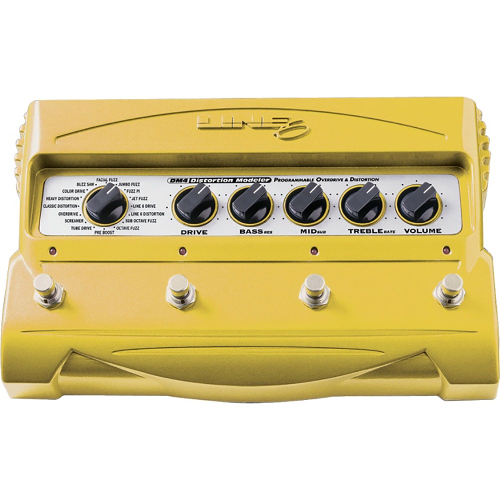 Line 6 DM4 Distortion Modeler Guitar Effect Pedal