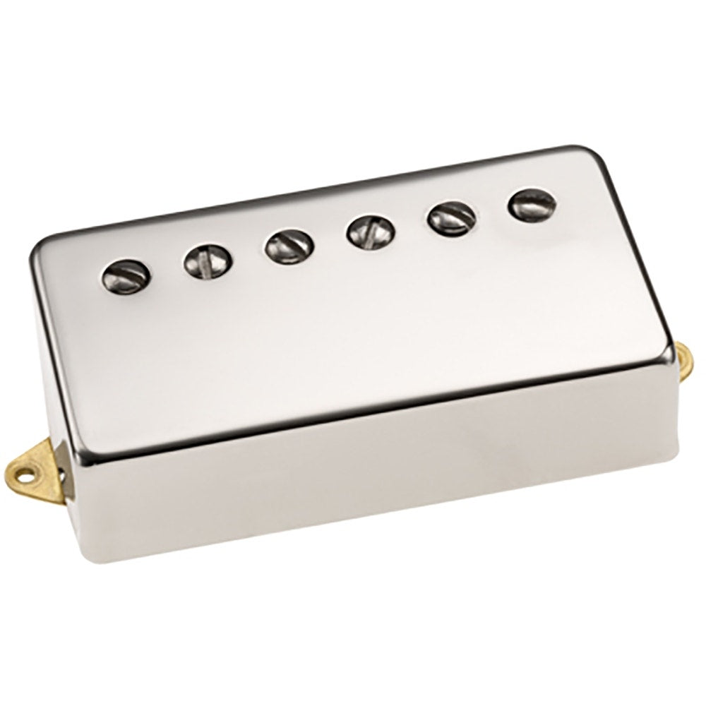 DiMarzio DP212N8 EJ Custom Humbucker Bridge Eric Johnson Guitar Pickup, Worn Nickel Cover