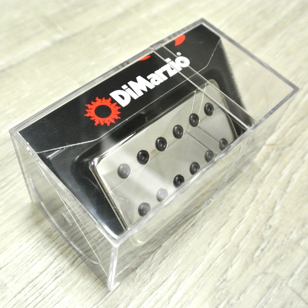 DiMarzio DP258CB Titan Neck Humbucker Pickup, Chrome with Black Poles