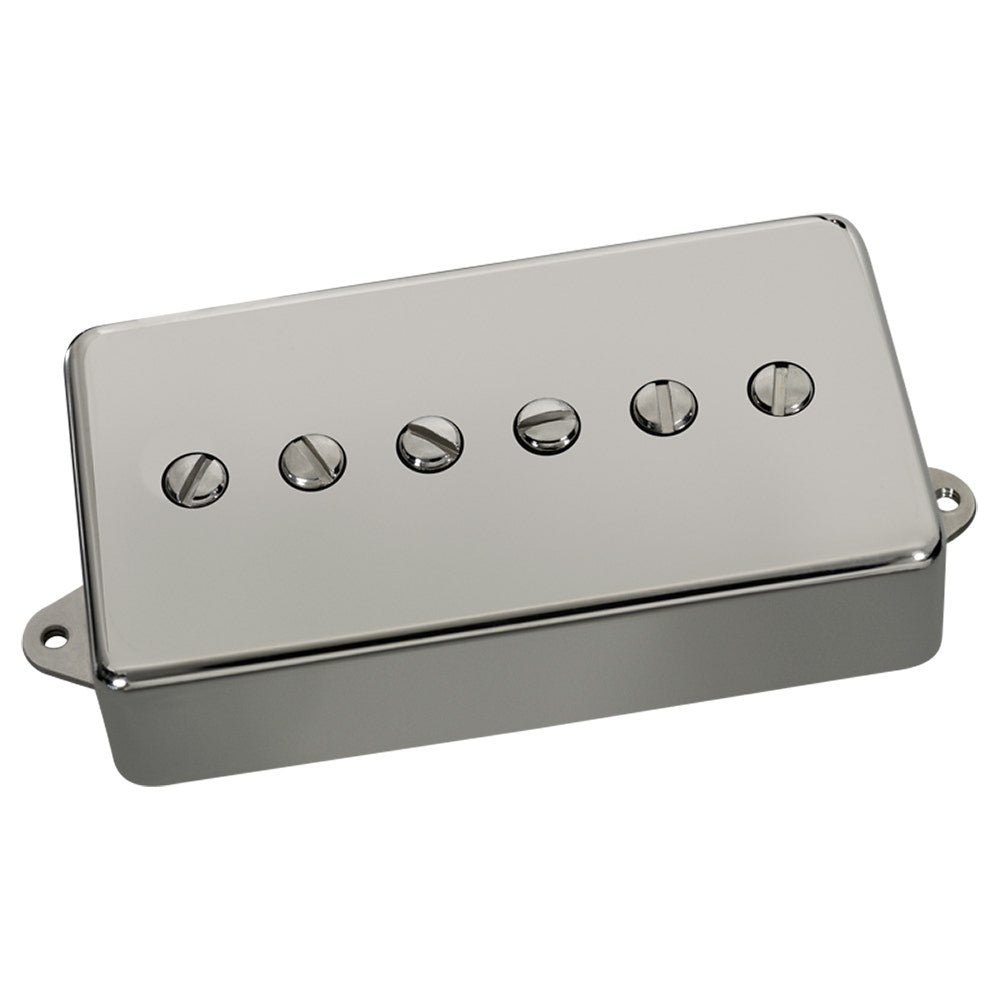 DiMarzio DP286N Vintage P90 Guitar Pickup w/ Full-Size Humbucker Cover, Nickel