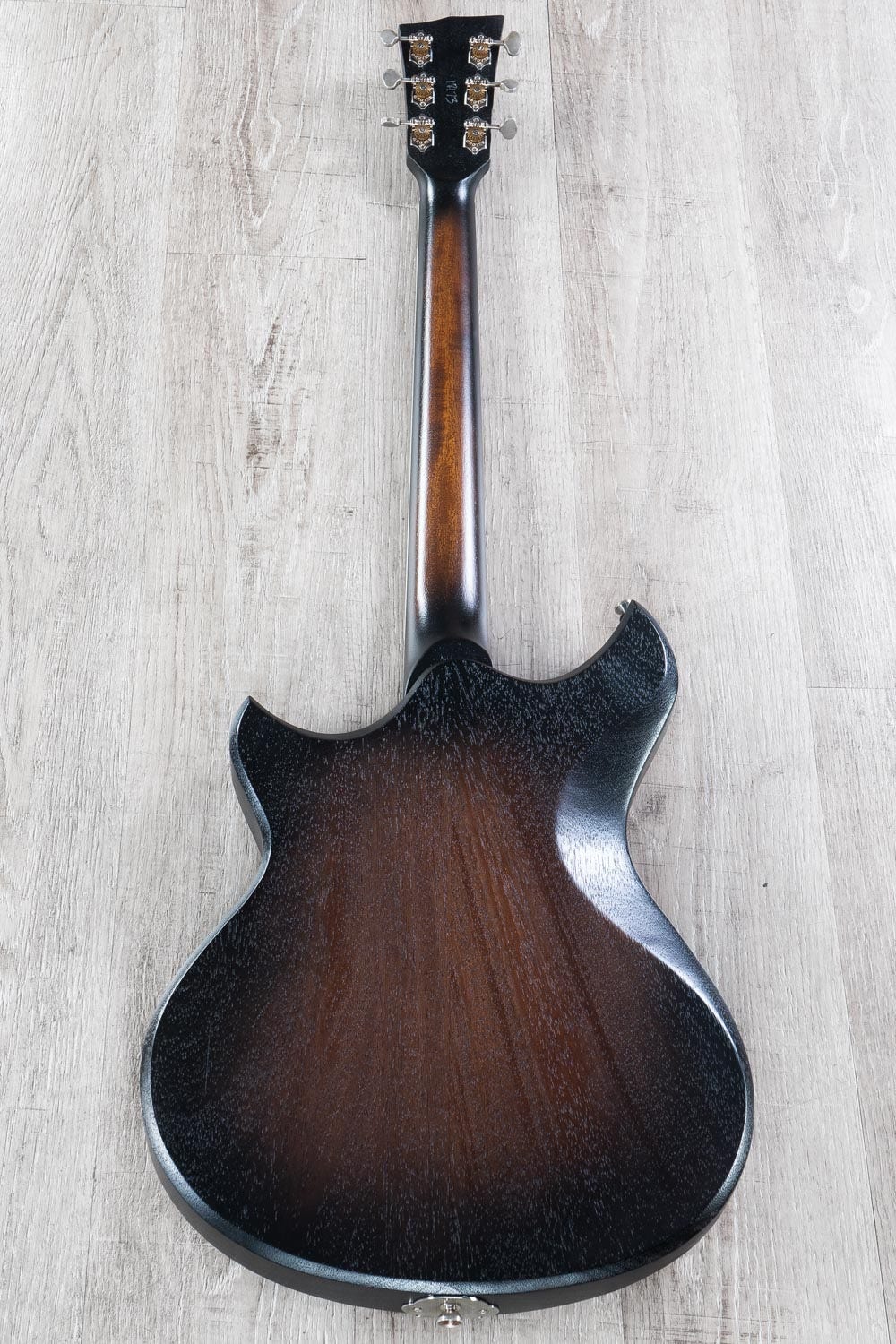 Dunable Cyclops Electric Guitar, Ebony Fretboard, Hard Case - Amber Burst Satin Polyurethane Finish