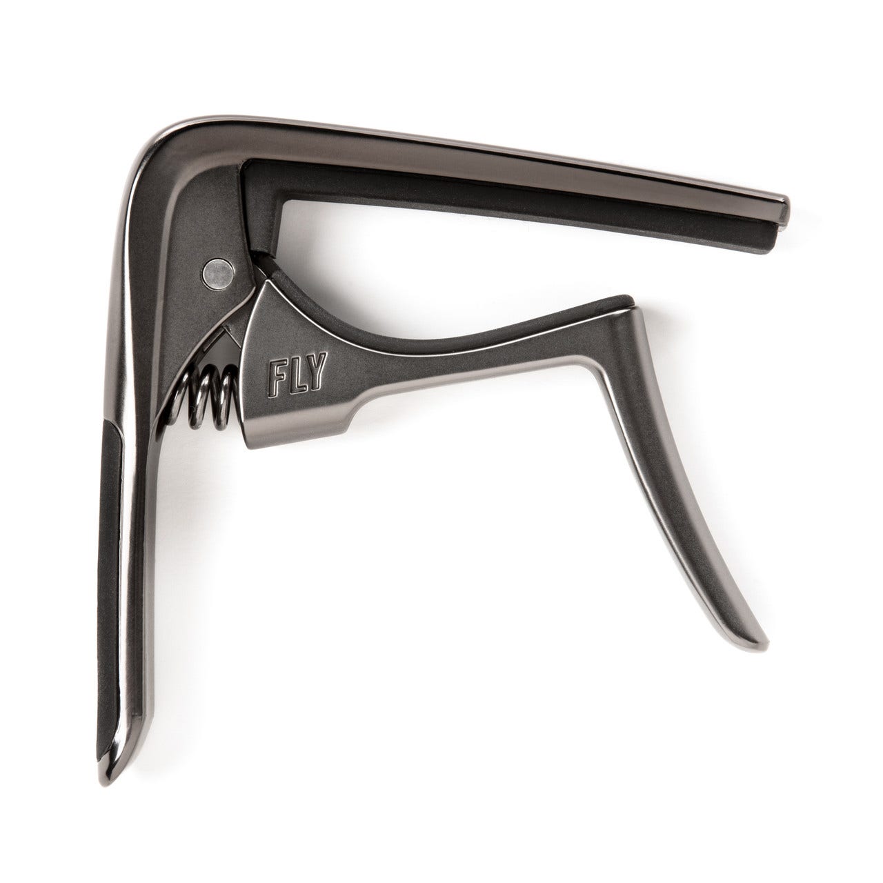 Dunlop 63CGM Trigger-Fly Curved Guitar Capo, Gun Metal