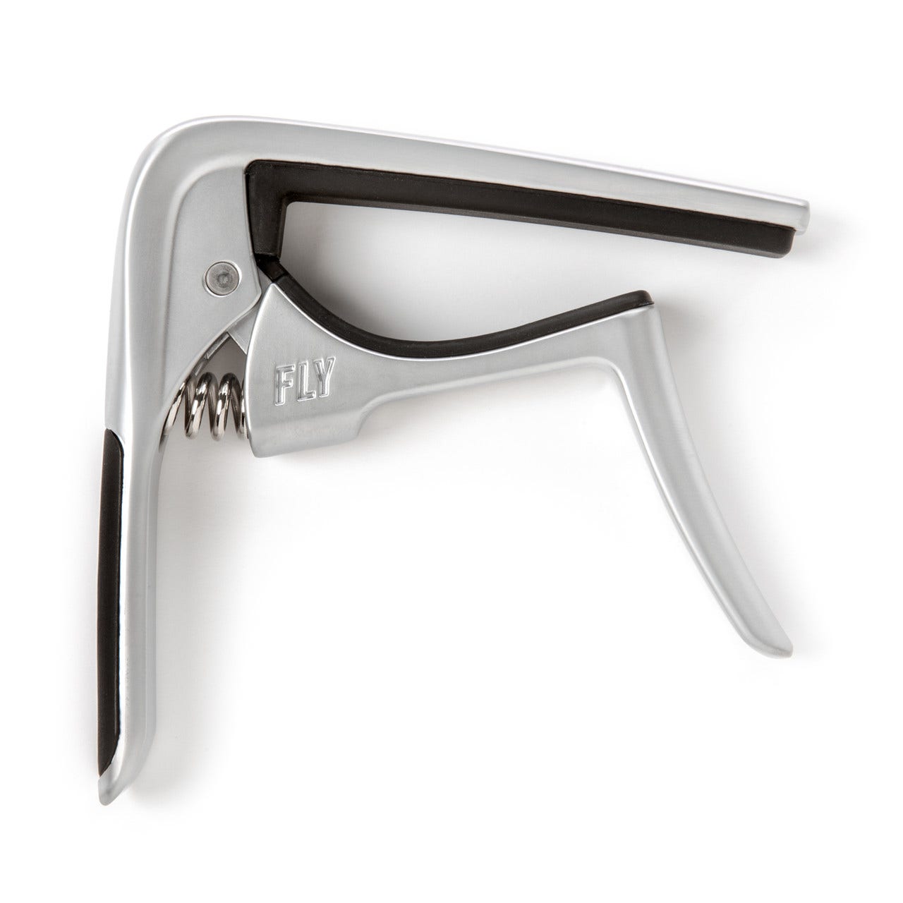 Dunlop 63CSC Trigger-Fly Curved Guitar Capo, Satin Chrome