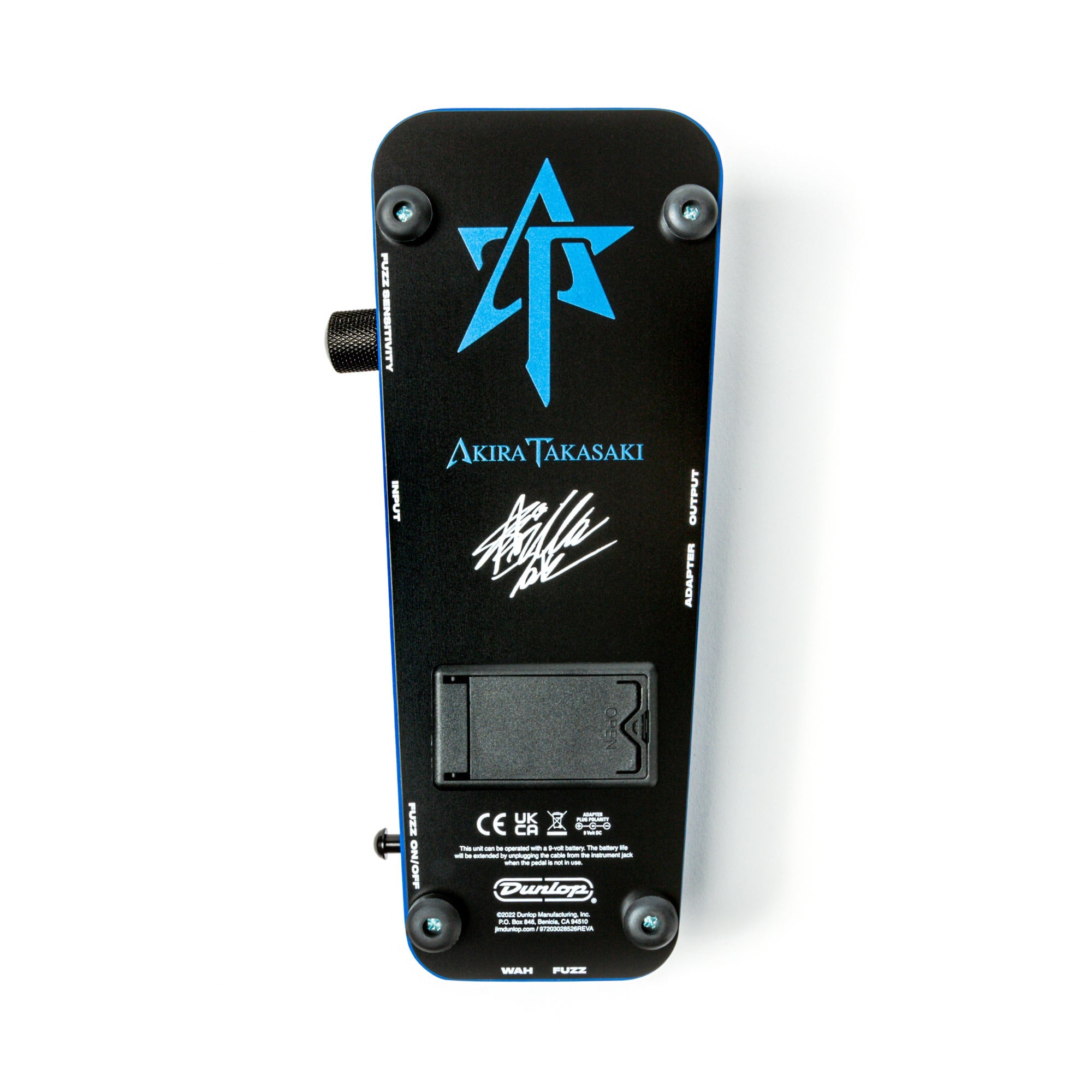 Dunlop AT95 Special Edition Akira Takasaki Cry Baby Fuzz Wah Guitar Effect Pedal