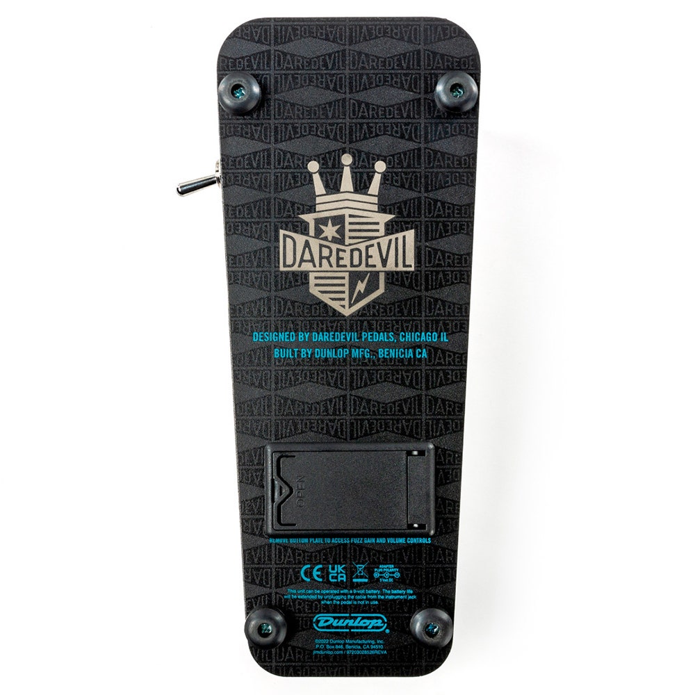 Dunlop DD95FW Cry Baby Daredevil Fuzz Wah Guitar Effect Pedal