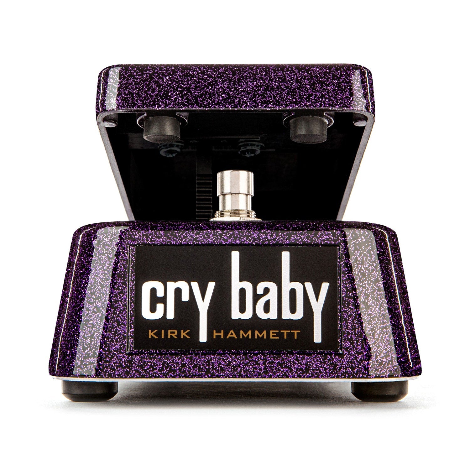 Dunlop KH95X Kirk Hammett Signature Cry Baby Wah Guitar Effects Pedal, Purple